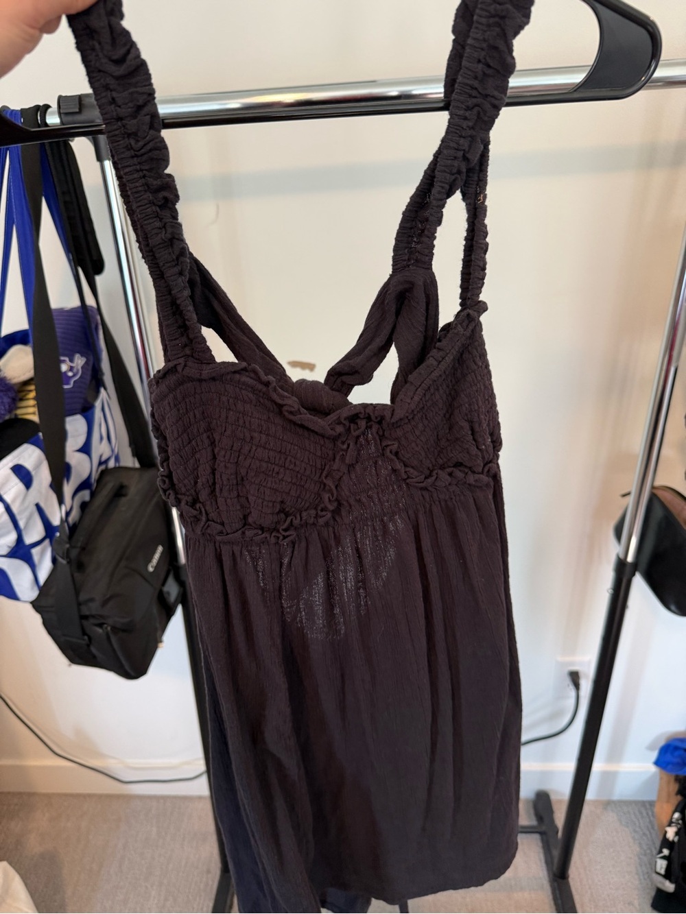 Free people Women’s Black Baby doll Dress